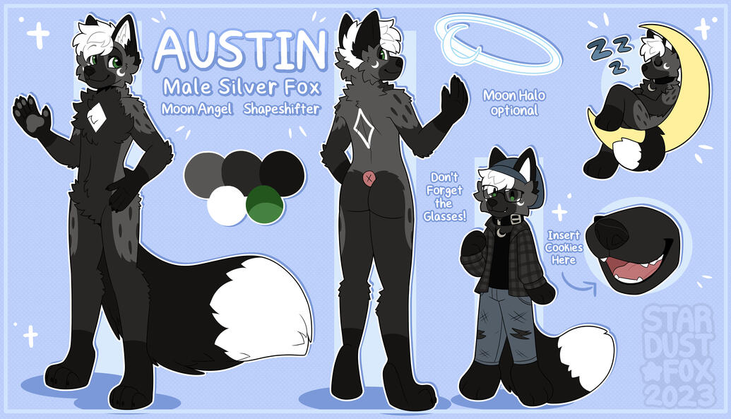 Ref by @StardustFoxArt on Twitter!